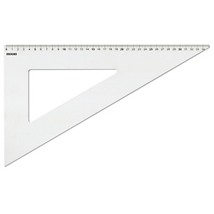 ARDA Squadra linea Profil - alluminio - 60gradi - 35cm - Arda ARDA Squadra linea Profil - alluminio - 60gradi - 35cm - Arda
