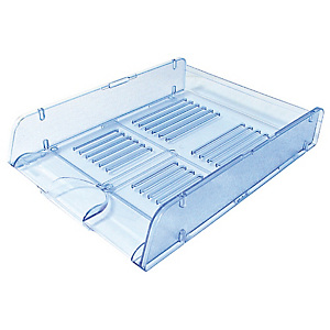 ARDA Vaschetta portacorrispondenza TR25310 - 26x34x6 cm - azzurro trasparente - Arda ARDA Vaschetta portacorrispondenza TR25310 - 26x34x6 cm - azzurro trasparente - Arda