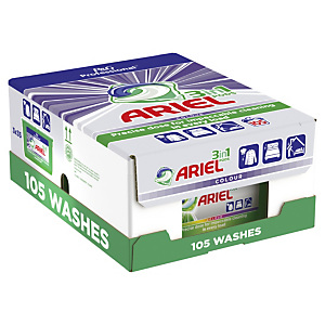 Ariel Pods 3in1 Colour & Style Cápsulas de detergente, 105 lavados Ariel Pods 3in1 Colour & Style Cápsulas de detergente, 105 lavados