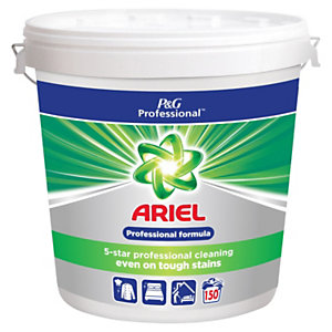 Ariel Professional Lessive anti-résidus en poudre - Seau de 150 doses