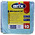 ARIX Panno multiuso MicroCut 37 in microfibra, 37 x 37 cm, Azzurro (confezione 10 pezzi) - 1