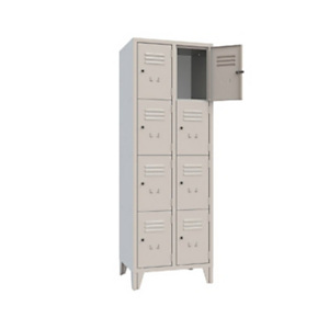 Armadio casellario a 8 posti, 61,5 x 50 x 180 cm, Grigio chiaro Armadio casellario a 8 posti, 61,5 x 50 x 180 cm, Grigio chiaro