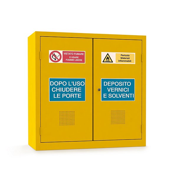 Armadio deposito liquidi infiammabili 1 anta 200 x 54 x 45 cm - 3