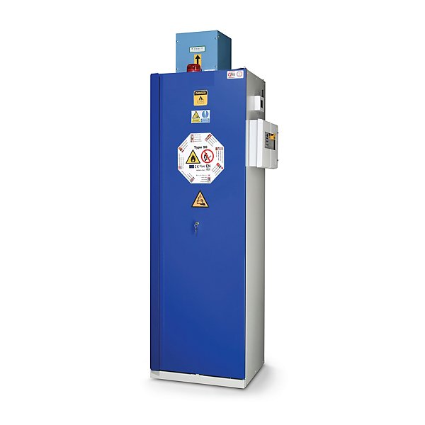 Armadio deposito per batterie al litio 1 anta 195 x 59,5 x 60 cm - 2