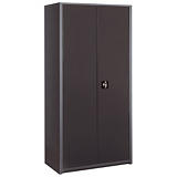 Sans Armoire métal Classtout - A portes battantes - H. 180 x L. 90 cm - Corps Anthracite - Portes Anthracite Sans Armoire métal Classtout - A portes battantes - H. 180 x L. 90 cm - Corps Anthracite - Portes Anthracite