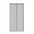 Armoire à rideaux métallique Confort+ Ht 198 x L.100 cm - corps Blanc rideaux Blancs - 1