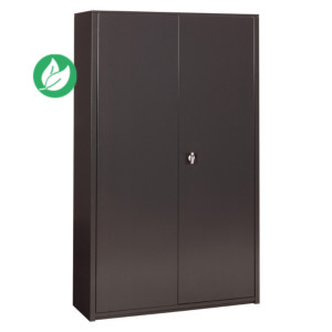 Armoire métal Maxi Classtout - A portes battantes H. 198 x L. 120 cm - Corps Anthracite - Portes Anthracite Armoire métal Maxi Classtout - A portes battantes H. 198 x L. 120 cm - Corps Anthracite - Portes Anthracite