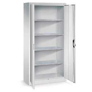 Armoire universelle d’atelier avec 4 tablettes Armoire universelle d’atelier avec 4 tablettes