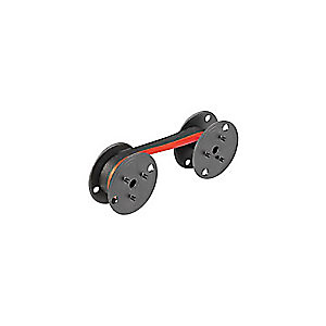 ARMOR 51 Ruban encreur - 13 mm x 6 m - Nylon - Noir et rouge - Lot de 6 ARMOR 51 Ruban encreur - 13 mm x 6 m - Nylon - Noir et rouge - Lot de 6