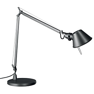 Artemide Tolomeo tavolo LED 3000K, Lampada LED da scrivania, 10W 480 lm, Grigio alluminio