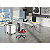 ARTEXPORT Ala mesa Friday, 80 x 60 cm, blanco/aluminio - 3