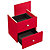 ARTEXPORT Cajones rojo Maxicolor, pack de 2 - 1