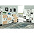 ARTEXPORT Estantería modular baja Sliding, 120 x 35 x 79 cm, color blanco / roble - 2