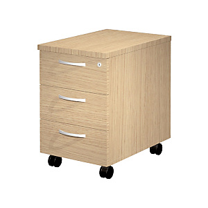 ARTEXPORT FLORENCE ITALY Cajonera móvil de la colección Woody, 3 cajones, 41 x 60 x 60 cm, color roble ARTEXPORT FLORENCE ITALY Cajonera móvil de la colección Woody, 3 cajones, 41 x 60 x 60 cm, color roble
