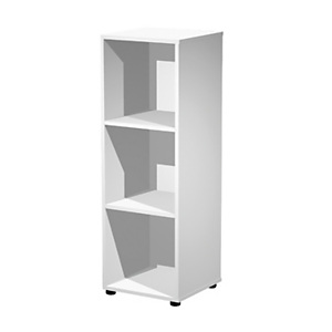 ARTEXPORT FLORENCE ITALY Estantería modular Woody, 3 compartimentos, 41 x 40 x 121,6 cm, color blanco ARTEXPORT FLORENCE ITALY Estantería modular Woody, 3 compartimentos, 41 x 40 x 121,6 cm, color blanco