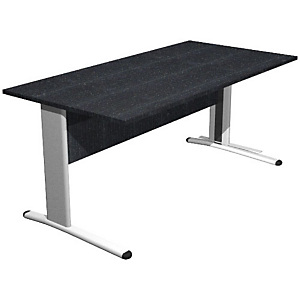 ARTEXPORT FLORENCE ITALY Mesa recta con patas metálicas 160 cm negro Europa ARTEXPORT FLORENCE ITALY Mesa recta con patas metálicas 160 cm negro Europa