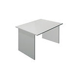 ARTEXPORT FLORENCE ITALY Mesa recta con patas tipo panel 80 cm gris Europa ARTEXPORT FLORENCE ITALY Mesa recta con patas tipo panel 80 cm gris Europa