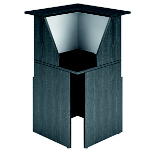 ARTEXPORT FLORENCE ITALY Mostrador cerrado negro/blanco ARTEXPORT FLORENCE ITALY Mostrador cerrado negro/blanco
