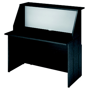 ARTEXPORT FLORENCE ITALY Mostrador de recepción recto 120 cm negro/blanco ARTEXPORT FLORENCE ITALY Mostrador de recepción recto 120 cm negro/blanco