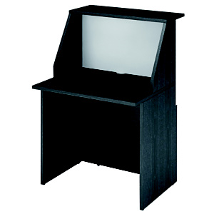 ARTEXPORT FLORENCE ITALY Mostrador de recepción recto 80 cm negro/blanco ARTEXPORT FLORENCE ITALY Mostrador de recepción recto 80 cm negro/blanco