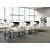 ARTEXPORT Panel divisorio mesas  140 cm, blanco, Friday - 2
