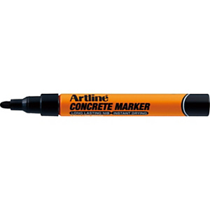 Artline Marcatore permanente per cemento e mattoni Concrete, Punta tonda 1,5 mm, Nero (confezione 12 pezzi) Artline Marcatore permanente per cemento e mattoni Concrete, Punta tonda 1,5 mm, Nero (confezione 12 pezzi)