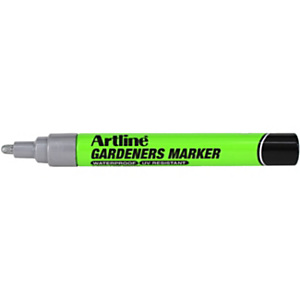 Artline Marcatore permanente per giardinaggio Gardeners, Punta tonda 2,3 mm, Argento (confezione 12 pezzi) Artline Marcatore permanente per giardinaggio Gardeners, Punta tonda 2,3 mm, Argento (confezione 12 pezzi)