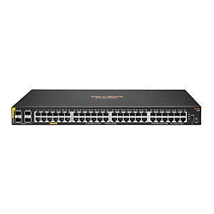 ARUBA HPE Aruba Networking 6100 48G Class4 PoE 4SFP+ 370W, Géré, L3, Gigabit Ethernet (10/100/1000), Connexion Ethernet, supportant l'alimentation via ce po ARUBA HPE Aruba Networking 6100 48G Class4 PoE 4SFP+ 370W, Géré, L3, Gigabit Ethernet (10/100/1000), Connexion Ethernet, supportant l'alimentation via ce po