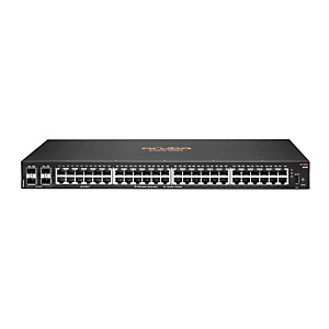 ARUBA HPE Aruba Networking Aruba 6000 48G 4SFP, Géré, L3, Gigabit Ethernet (10/100/1000), Grille de montage, 1U R8N86A#ABB ARUBA HPE Aruba Networking Aruba 6000 48G 4SFP, Géré, L3, Gigabit Ethernet (10/100/1000), Grille de montage, 1U R8N86A#ABB