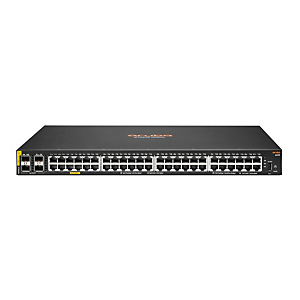 ARUBA HPE Aruba Networking Aruba 6000 48G Class4 PoE 4SFP 370W, Géré, L3, Gigabit Ethernet (10/100/1000), Connexion Ethernet, supportant l'alimentation via ARUBA HPE Aruba Networking Aruba 6000 48G Class4 PoE 4SFP 370W, Géré, L3, Gigabit Ethernet (10/100/1000), Connexion Ethernet, supportant l'alimentation via