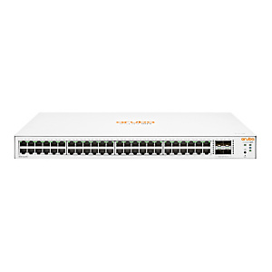 ARUBA HPE Aruba Networking Aruba Instant On 1830 48G 4SFP, Géré, L2, Gigabit Ethernet (10/100/1000), Full duplex, Grille de montage, 1U JL814A ARUBA HPE Aruba Networking Aruba Instant On 1830 48G 4SFP, Géré, L2, Gigabit Ethernet (10/100/1000), Full duplex, Grille de montage, 1U JL814A