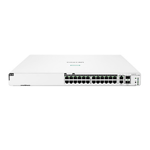ARUBA HPE Aruba Networking Networking Instant On Switch 20p Gigabit CL4 4p Gigabit CL6 PoE 2p 10GBT 2p SFP+ 370W 1960, Géré, L2+, Gigabit Ethernet (10/100/1 ARUBA HPE Aruba Networking Networking Instant On Switch 20p Gigabit CL4 4p Gigabit CL6 PoE 2p 10GBT 2p SFP+ 370W 1960, Géré, L2+, Gigabit Ethernet (10/100/1