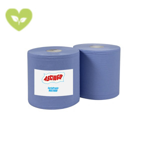 ASCIUGO Bobina multiuso, Pura cellulosa, 3 veli, Lavorazione goffrata, Blu (confezione 2 pezzi) ASCIUGO Bobina multiuso, Pura cellulosa, 3 veli, Lavorazione goffrata, Blu (confezione 2 pezzi)