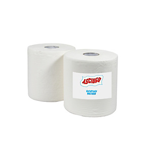 ASCIUGO Bobine multiuso in cellulosa, 2 veli, 800 strappi, Bianco (confezione 2 pezzi) ASCIUGO Bobine multiuso in cellulosa, 2 veli, 800 strappi, Bianco (confezione 2 pezzi)