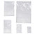Assortiment de 1000 sachets plastique zip transparent 50 microns - 1