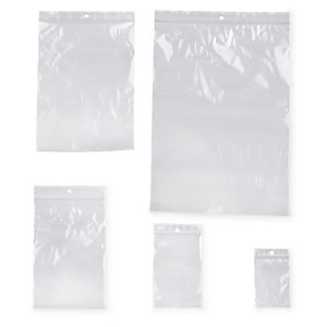 Assortiment de 1000 sachets plastique zip transparent 50 microns