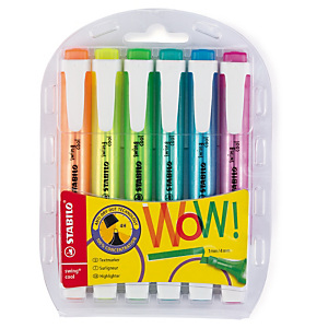 Assortiment 6 markeerstiften Stabilo Assortiment 6 markeerstiften Stabilo