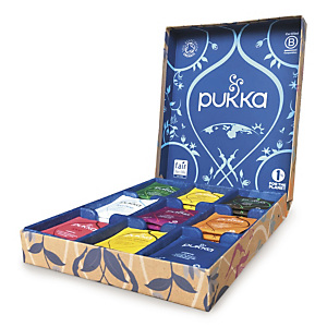 Assortiment de thés bios PUKKA