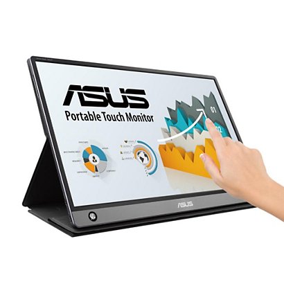 ASUS, Monitor desktop, Mb16amt/ips/10ptouch/micro-hdmi, MB16AMT - 1
