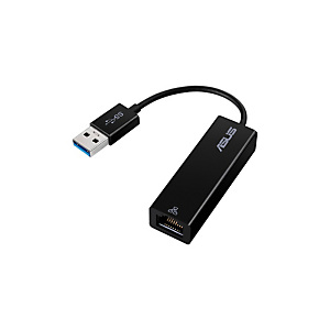 ASUS OH102 U3 TO RJ45 DONGLE, USB Type-A, RJ-45, Mâle, Noir, 0,015 m, Mâle 90XB05WN-MCA030 ASUS OH102 U3 TO RJ45 DONGLE, USB Type-A, RJ-45, Mâle, Noir, 0,015 m, Mâle 90XB05WN-MCA030