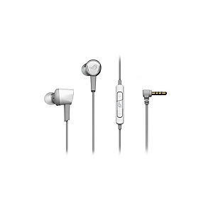 Asustek ASUS Cetra II Core, Auriculares, Dentro de oído, Juego, Blanco, Reproducir/Pausar, Volume +, Volume -, Moonlight White 90YH0360-B2UA00
