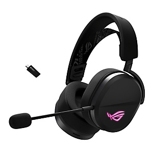 Asustek ASUS ROG Pelta, Inalámbrico y alámbrico, Juego, 20 - 20000 Hz, 309 g, Auriculares, Negro 90YH0410-BHUA00 Asustek ASUS ROG Pelta, Inalámbrico y alámbrico, Juego, 20 - 20000 Hz, 309 g, Auriculares, Negro 90YH0410-BHUA00