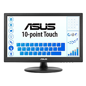 Asustek ASUS Touch VT169HE, 39,6 cm (15.6'), 1920 x 1080 Pixeles, Full HD, LED, 5 ms, Negro 90LM09V1-B01170 Asustek ASUS Touch VT169HE, 39,6 cm (15.6'), 1920 x 1080 Pixeles, Full HD, LED, 5 ms, Negro 90LM09V1-B01170