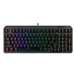 Asustek ASUS TUF Gaming K3 Gen II, Alámbrico, USB, Switch de tecla optomecánico, QWERTY, LED RGB, Negro 90MP0390-BKSA00 Asustek ASUS TUF Gaming K3 Gen II, Alámbrico, USB, Switch de tecla optomecánico, QWERTY, LED RGB, Negro 90MP0390-BKSA00