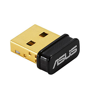Asustek ASUS USB-BT500, Inalámbrico, USB, Bluetooth, 3 Mbit/s, Negro, Oro 90IG05J0-MO0R00