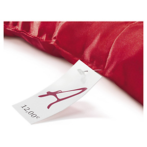 Attache étiquette textile fine 25 mm