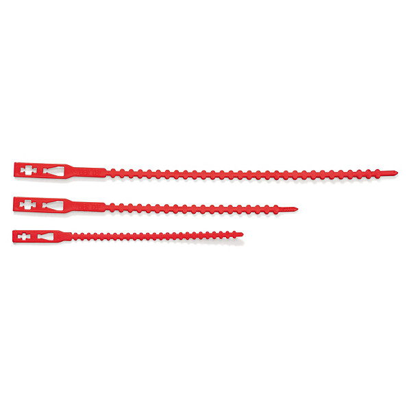 Attache universelle rouge 171mm - 1