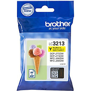 Authentieke inktpatroon BROTHER 3213Y geel voor inkjet printers