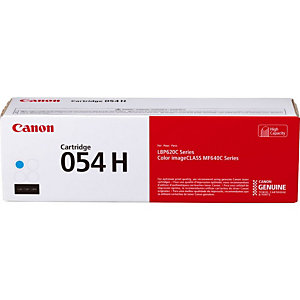 Authentieke inktpatroon CANON 054 H cyaan voor laser printers