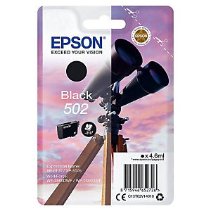 Authentieke inktpatroon EPSON 502 zwart voor inkjet printers